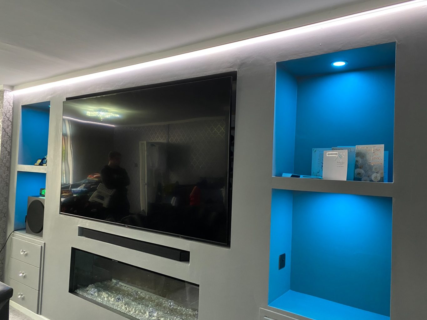 Media Wall Lighting